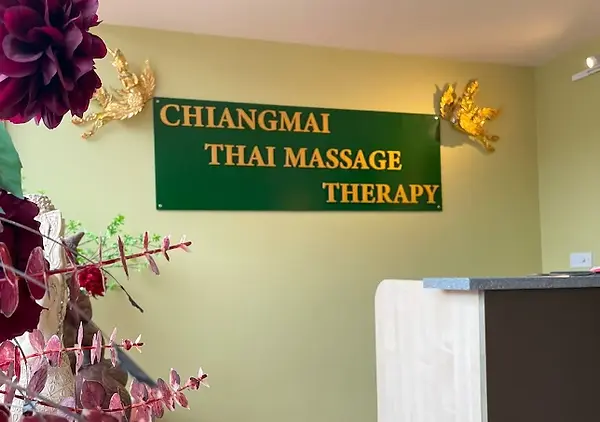 Chiangmai Thai Massage Therapy Bristol near Bristol City Centre. Thai massage shop reception area.
