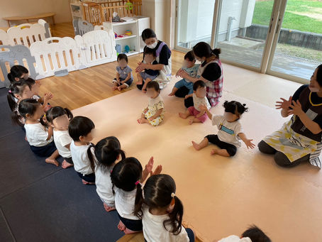 みんなで朝のお集まり♫