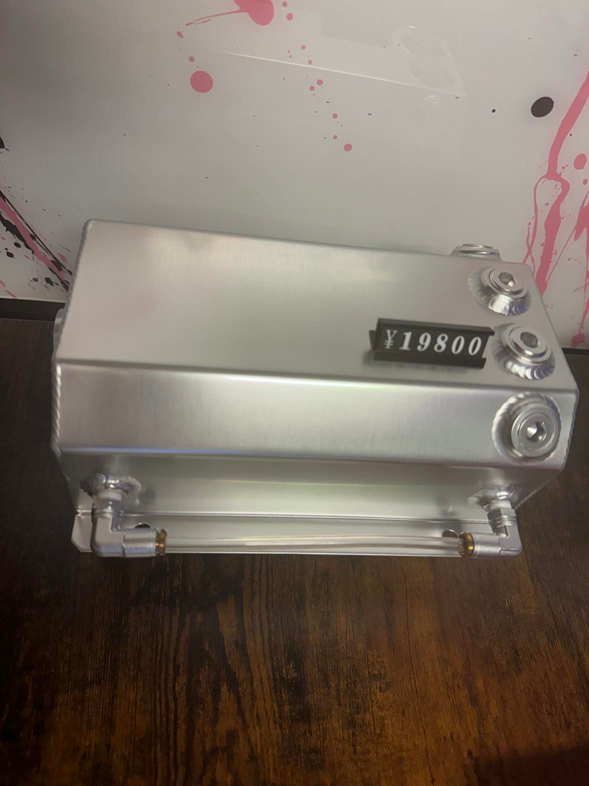 Run Max Oil Catch Tank(aluminum/clear anodized finish)