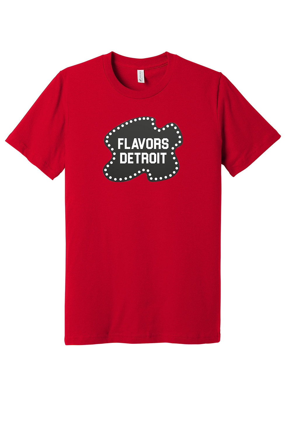 Thumbnail: Flavors Detroit™ Jersey Short Sleeve Tee (Red)
