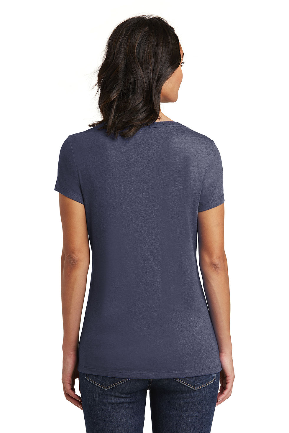 Thumbnail: Flavors Detroit™ Women’s Tee V-Neck (Navy)
