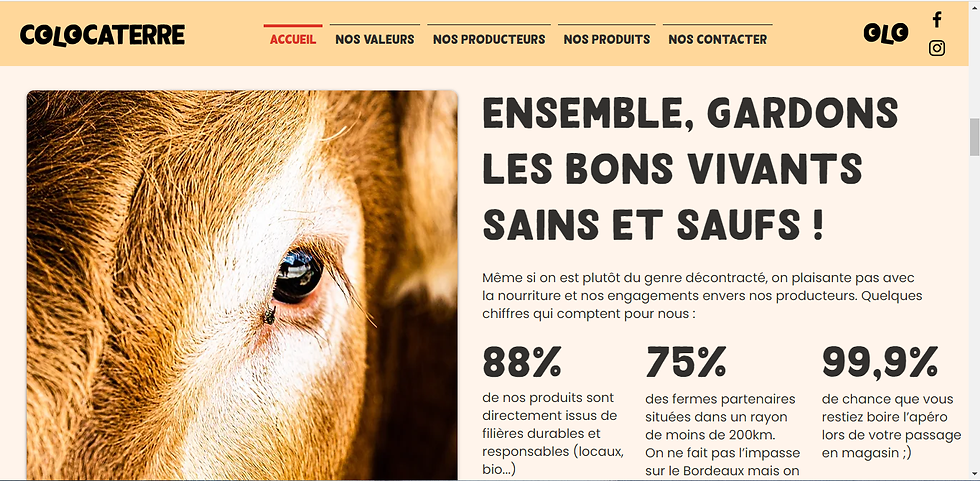 Colocaterre - fin accueil