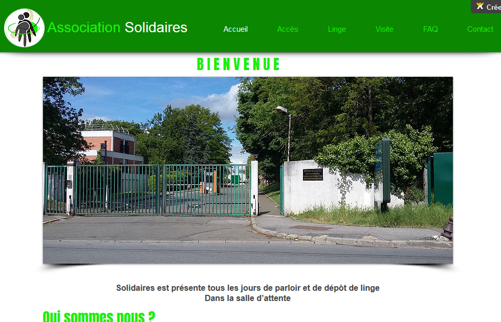 SOLIDAIRES accueil