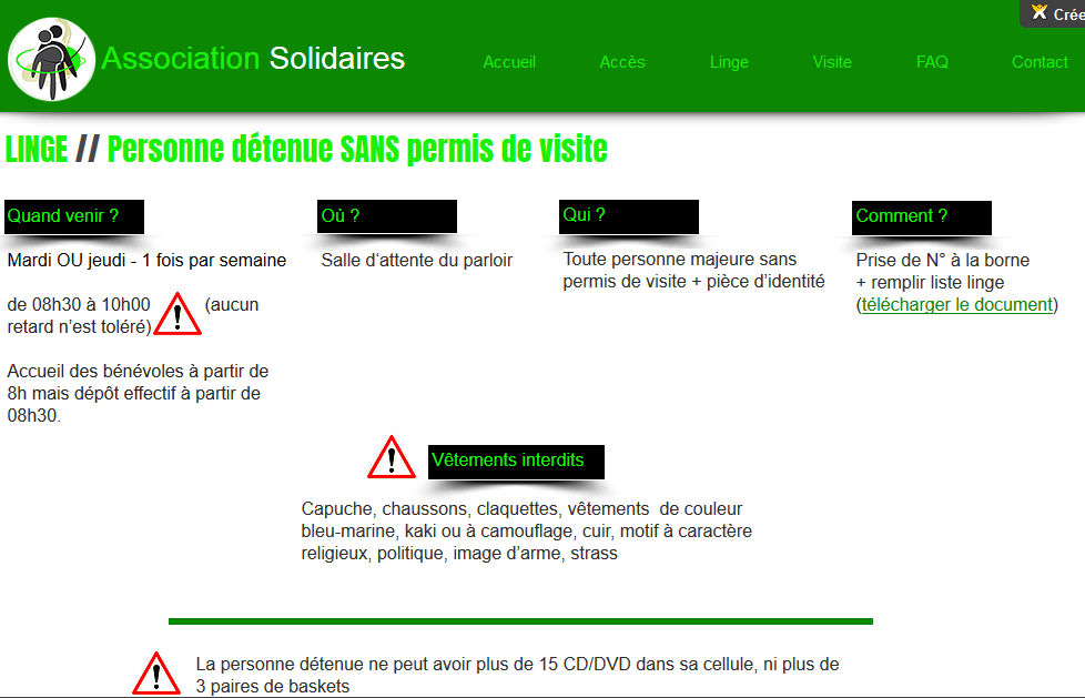 Solidaires - Linge