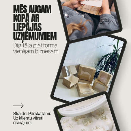 Mēs augam kopā ar Liepājas uzņēmējiem