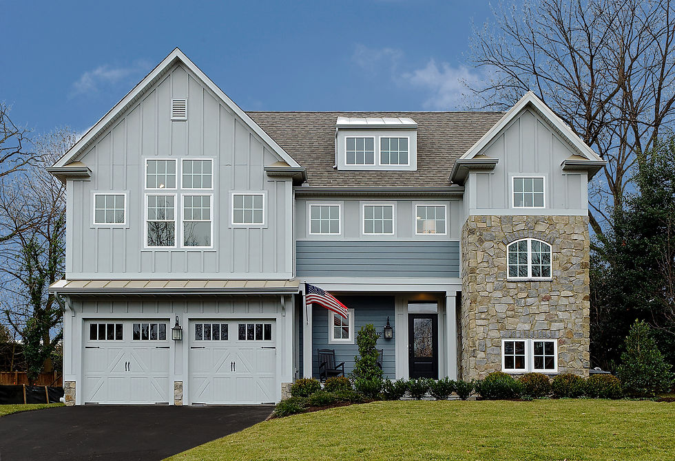 Custom home in Chevy Chase, MD