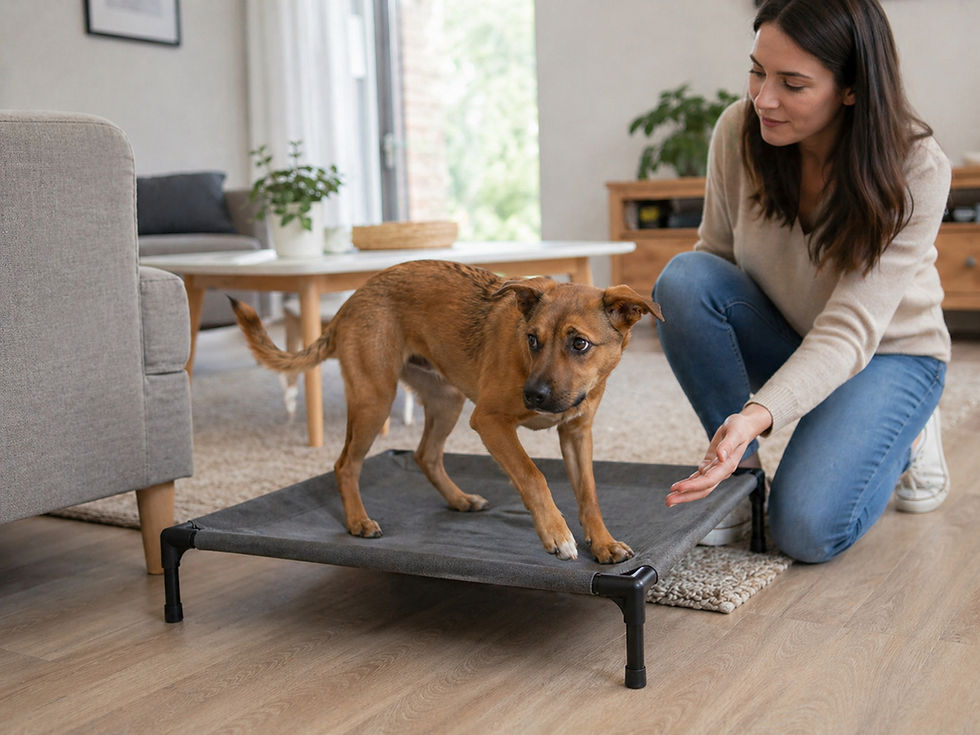 San Diego Dog Training working with a pup