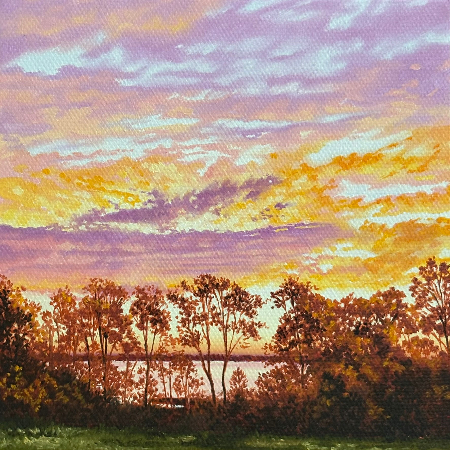 The Lord's Work - 6x6 Signed Print