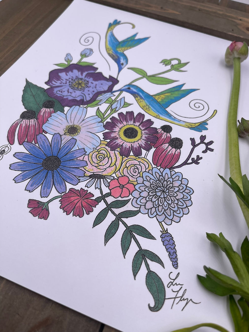 Thumbnail: Hummingbird Garden