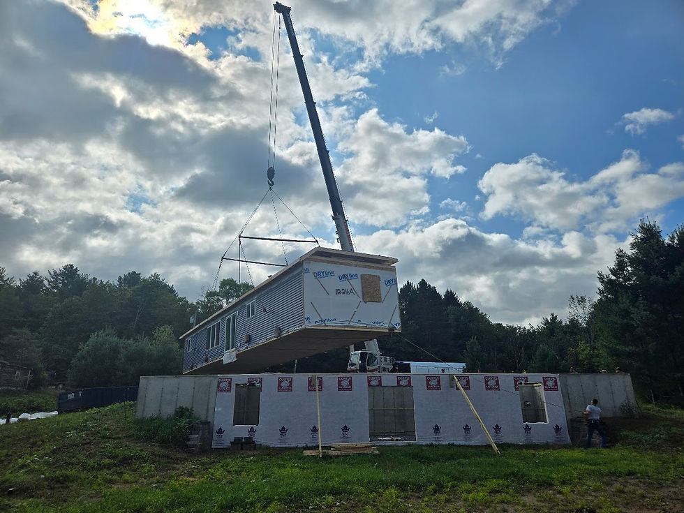 Setting a Modular Home Video