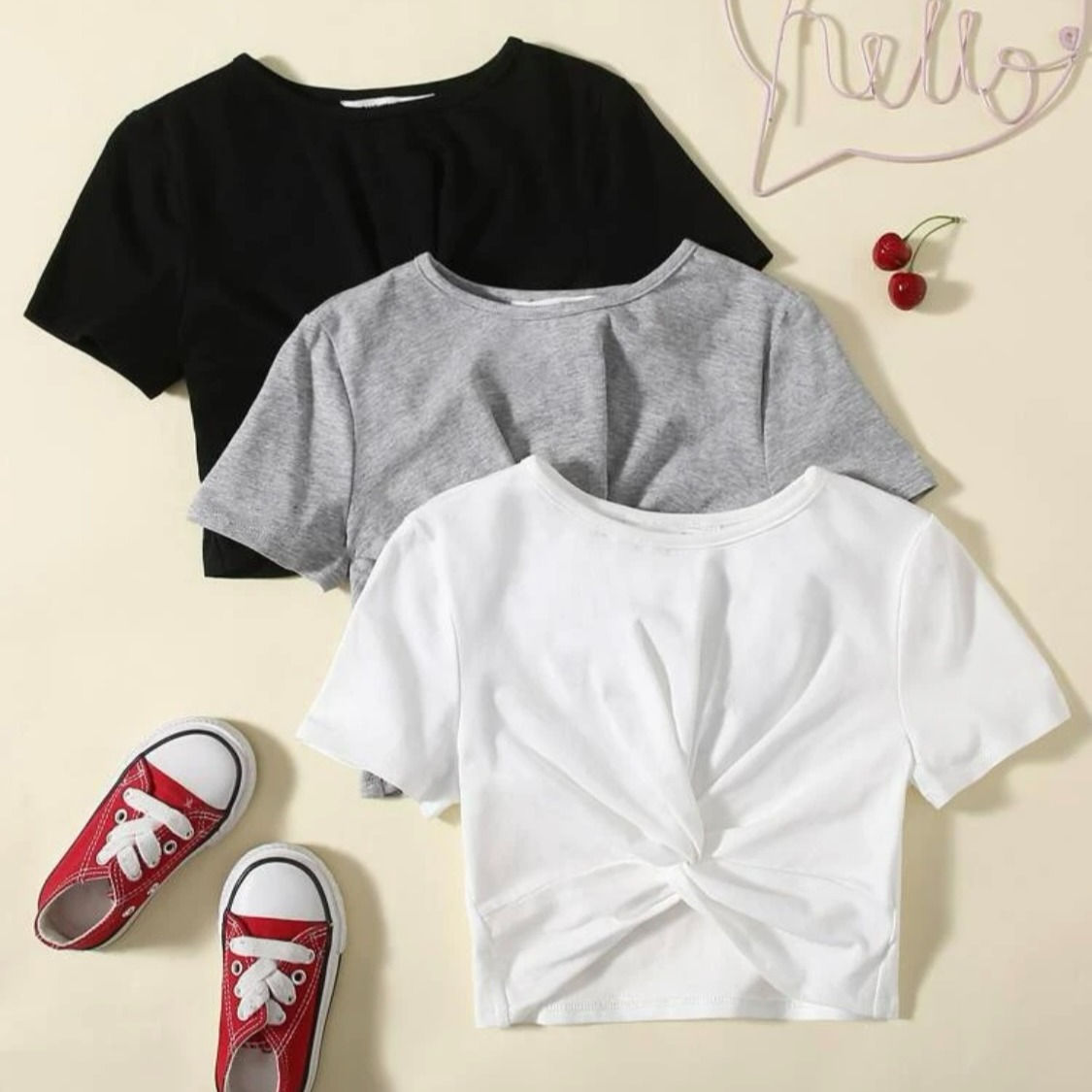 TOP ALGODON LICRA CON NUDO