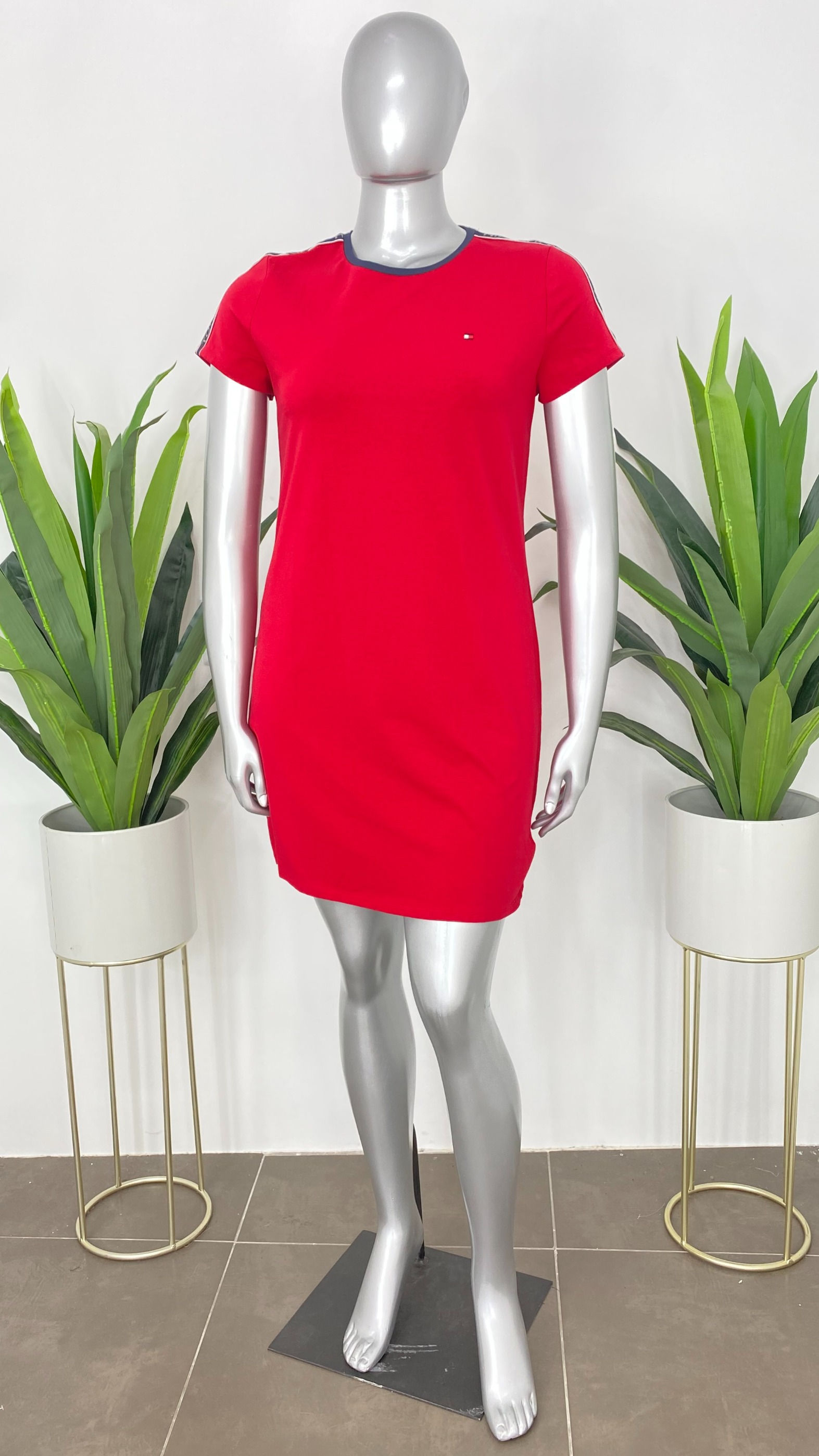 VESTIDO TOMMY ROJO