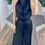 Miniatura: SET NEGRO PANTALON CON BLUSA SIN MANGAS