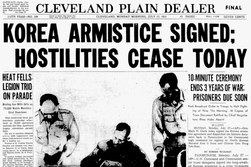 Korean War Armistice 1950 - 1953