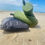 Thumbnail: Olive green Twist Travel Pillow