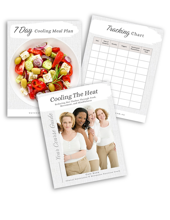 'Cooling the heat' Hot Flush Course Pages