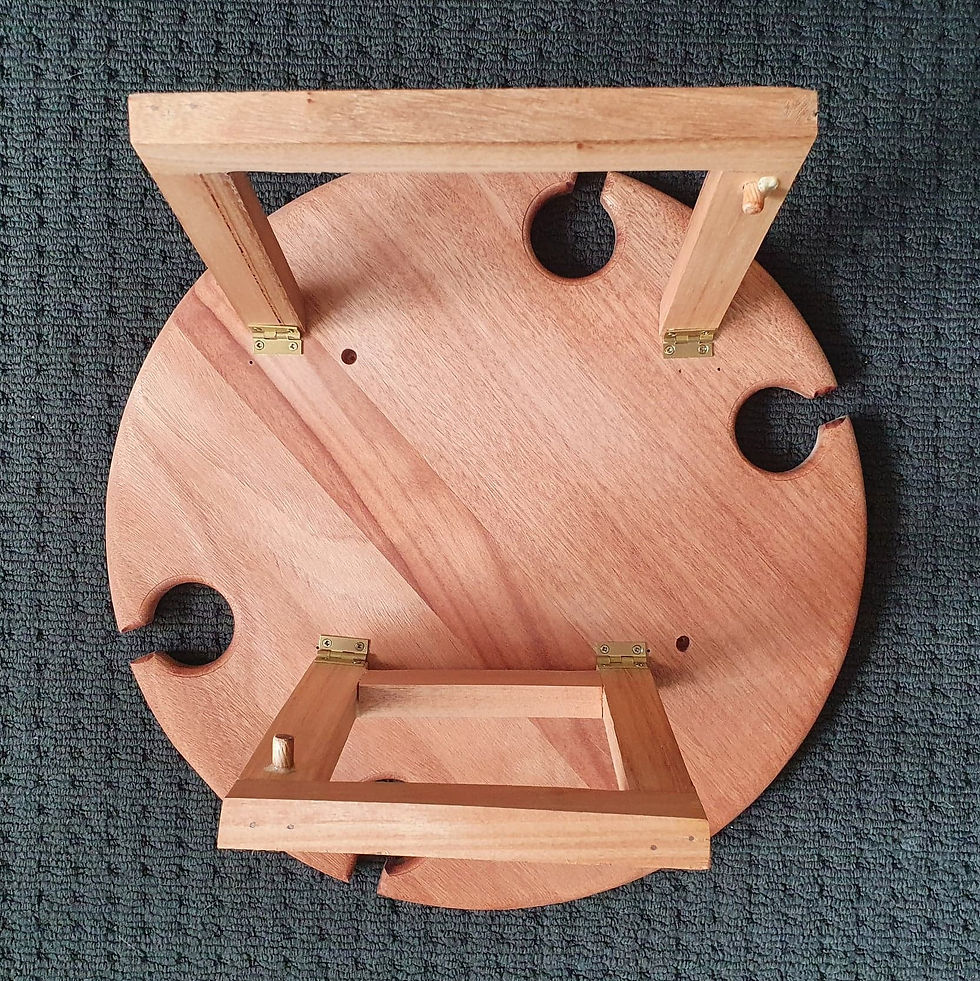 Thumbnail: Travel Picnic Table (Round)