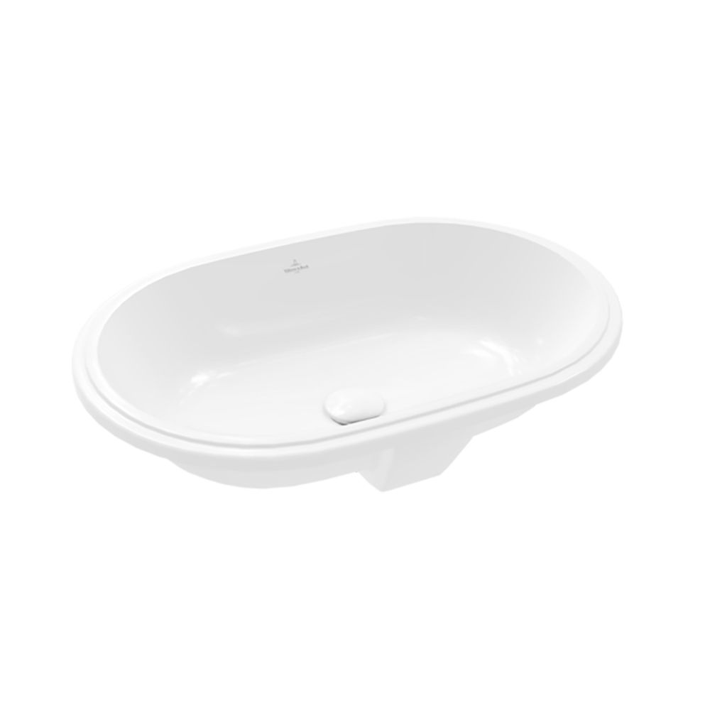 Architectura Undercounter washbasin 58cm with overflow