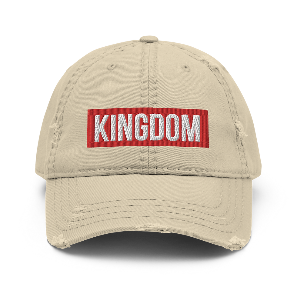 Thumbnail: Kingdom - Distressed Dad Hat