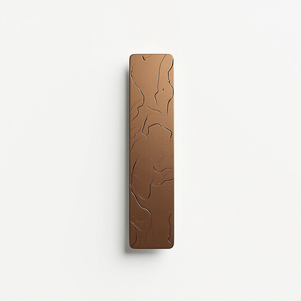 Metal Abstract Bookmark