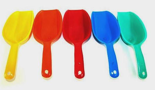 Cucharones de plastico