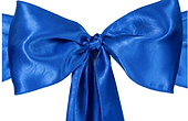 Royal Blue Satin Sash