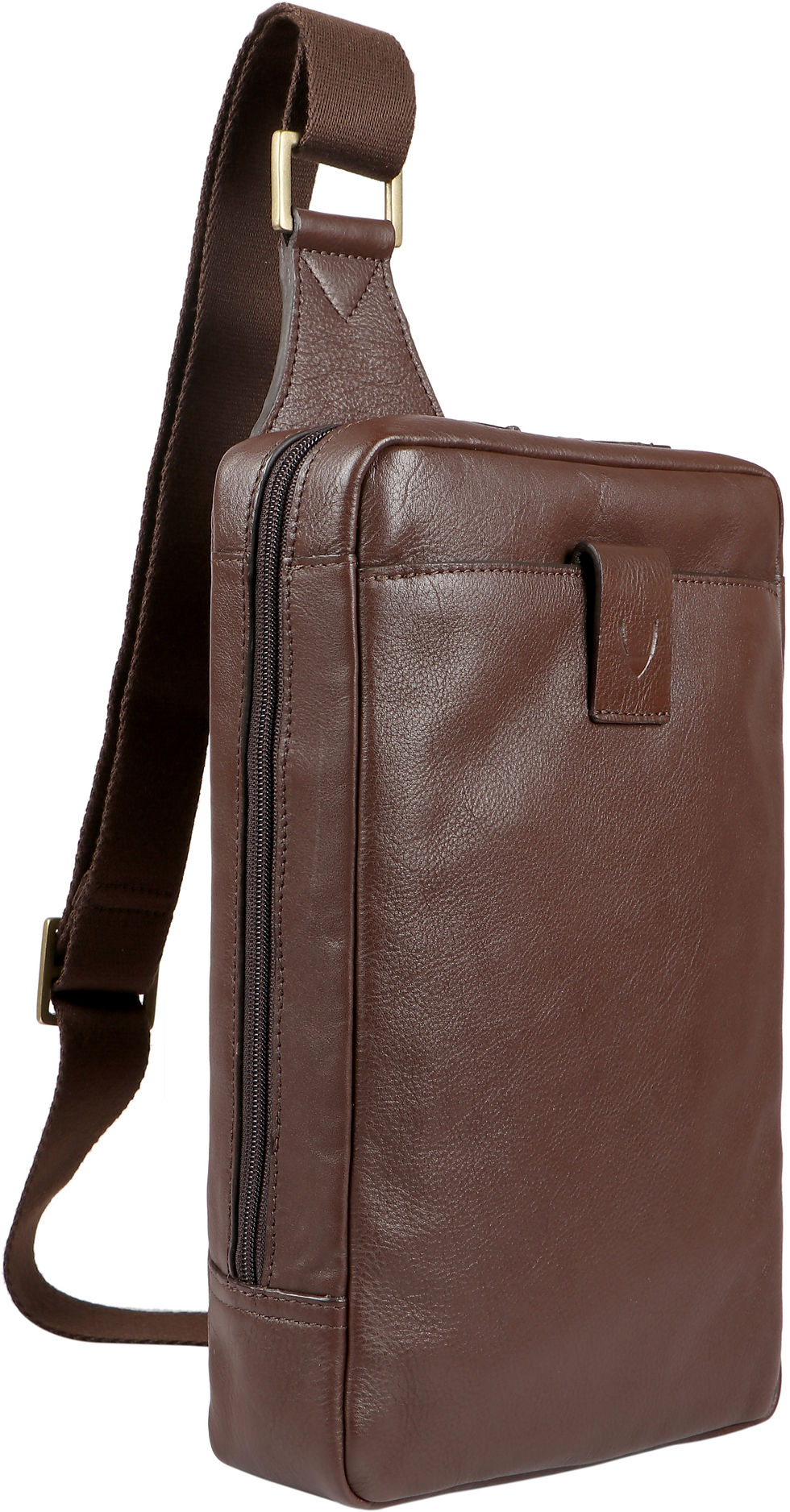 Thumbnail: Hidesign Aiden Sling Crossbody Backpack
