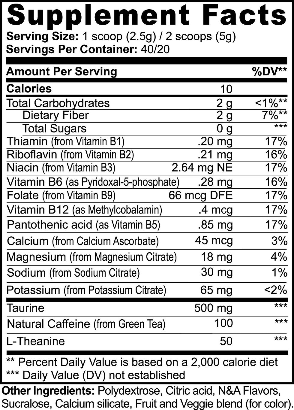 Thumbnail: Energy Powder (Fruit Punch)