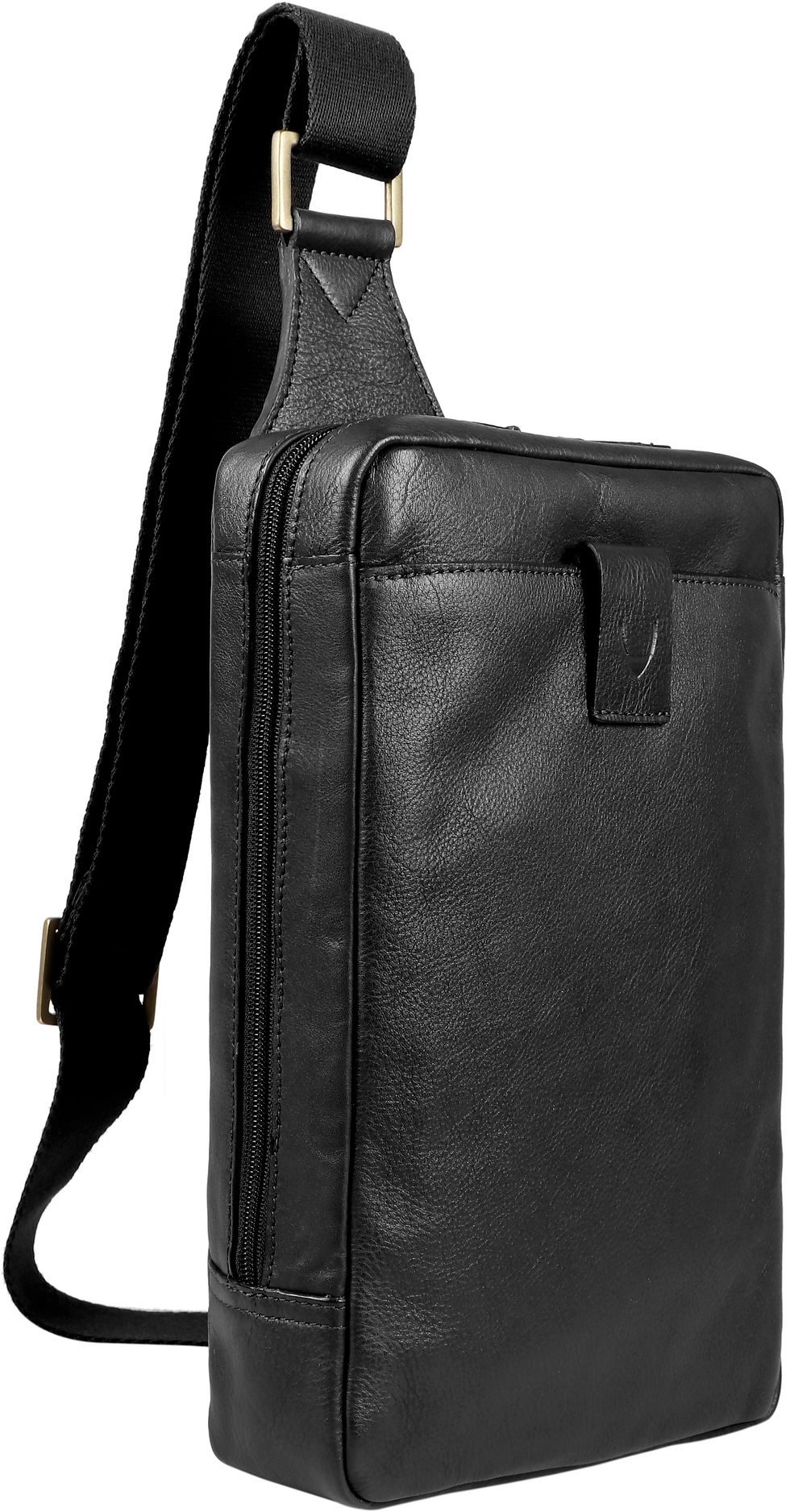 Thumbnail: Hidesign Aiden Sling Crossbody Backpack