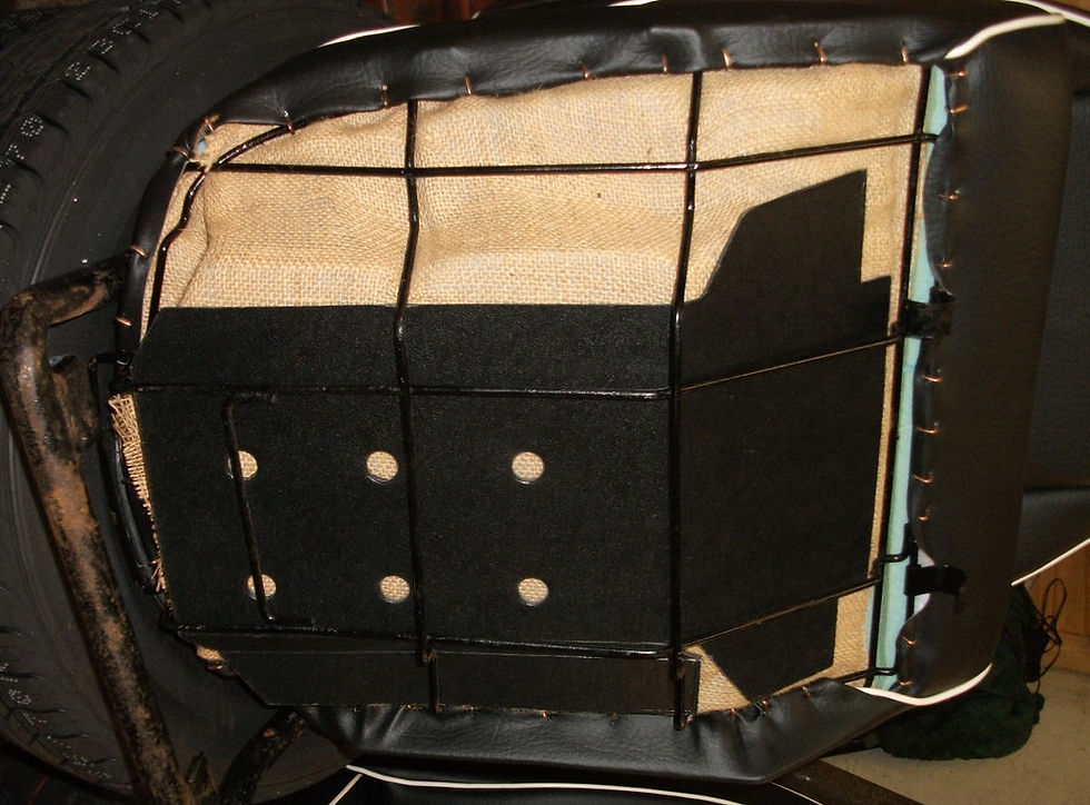 Thumbnail: Spitfire GT6 seat cushion underside