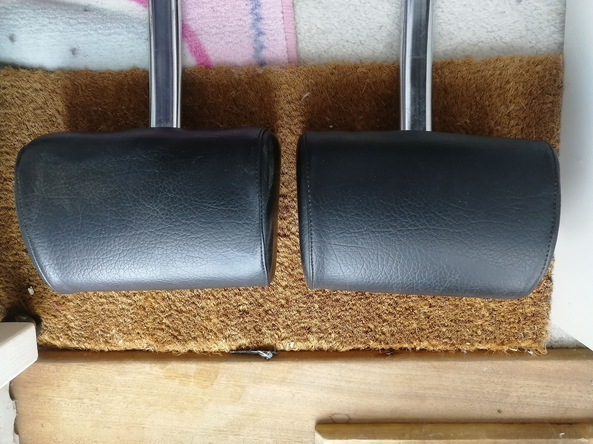 Spitfire headrest original covers with replacement foams