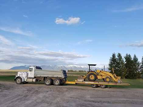 Equipment Hauling Kalispell MT
