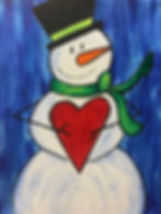 Loving Snowman