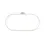 Thumbnail: Englow Sands Oriental – White Gold with Peach Tourmaline – exquisite Serviettenringe, Napkin Rings