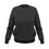 Thumbnail: CRYS LUZE Sweatshirt - black, Yellow Gold with Red Garnet