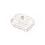 Miniaturbild: Englow Sands Art-Déco – White Gold with Peach Tourmaline – exquisite Serviettenringe, Napkin Rings