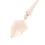 Miniaturbild: Englow Coctail Saba Champagne Quartz Rose Gold: Stilvolle Cocktail-Rührer / Stirrer mit 6mm runden Edelstein
