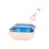 Miniaturbild: Englow Visky Sitta Santa Maria Aquamarine Rose Gold: Stilvolle Whiskey-Rührer / Stirrer mit 6mm runden Edelstein