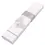 Thumbnail: Englow Vlinder Napkin - Leinen-Serviette Papillon, Sterlingsilber, White Gold mit Diamond