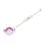 Miniaturbild: Englow Visky Sitta Pink Amethyst White Gold: Stilvolle Whiskey-Rührer / Stirrer mit 6mm runden Edelstein