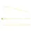 Miniaturbild: Englow Coctail Saba Yellow Tourmaline Yellow Gold: Stilvolle Cocktail-Rührer / Stirrer mit 6mm runden Edelstein