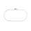 Thumbnail: Englow Sands Oriental – White Gold with Orange Sapphire – exquisite Serviettenringe, Napkin Rings