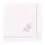 Miniaturbild: Englow Vlinder Napkin - Leinen-Serviette Papillon, Sterlingsilber, White Gold mit Zambian Emerald