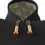 Miniaturbild: HUPPU Hoodie Add-on cordends - Yellow Gold with Orange Sapphire