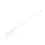 Miniaturbild: Englow Coctail Saba Green Sapphire Rose Gold: Stilvolle Cocktail-Rührer / Stirrer mit 6mm runden Edelstein