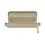 Miniaturbild: Aura Continental Wallet - Beige, Yellow Gold with Pink Amethyst