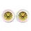 Thumbnail: Englow Thanh – Edle, exquisite, Chopsticks / Essstäbchen in Sterlingsilber mit Yellow Tourmaline