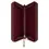 Miniaturbild: Aura Continental Wallet - Burgundy, Yellow Gold with Orange Sapphire