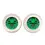 Miniaturbild: Englow Thanh – Edle, exquisite, Chopsticks / Essstäbchen in Sterlingsilber mit Zambian Emerald