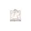 Thumbnail: Englow Sands Art-Déco – White Gold with White Zircon – exquisite Serviettenringe, Napkin Rings